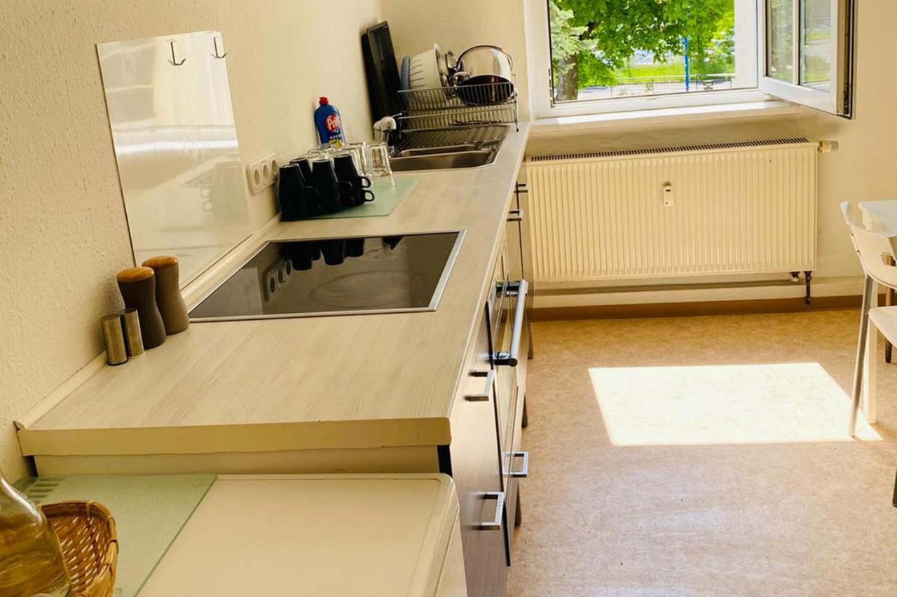 Worker Apartments Bernsdorf-Wiednitz Bagian luar foto